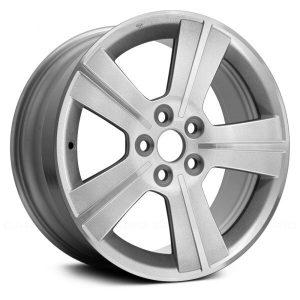 Wheel For 2009-2013 Subaru Forester 16x6.5 Alloy 5 Spoke 5-100mm Painted Silver
