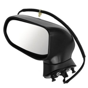 Mirror For 2006-09 Honda Civic Sedan Left Driver Side Power Heated Black Primed