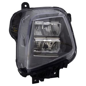 Headlight For 2022-2023 Hyundai Tucson Passenger Side Black Housing Clear Lens