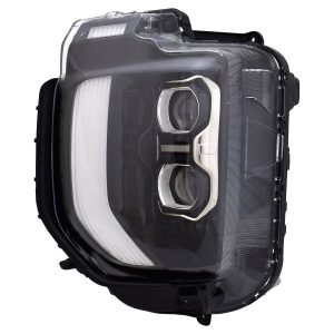 Headlight For 2020-2022 Hyundai Palisade Driver Side Black Housing Clear Lens