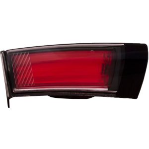 Tail Light Brake Lamp For 2017-2021 Honda Civic Driver Side Inner Black Housing