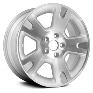 Wheel For 02-11 Ford Ranger 16x7 Alloy 5 Spoke 5-114.3mm Sparkle Silver Machined