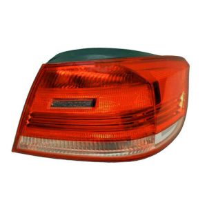 Tail Light Brake Lamp For 07-11 BMW 323i Passenger Side Red Lens Chrome Housing