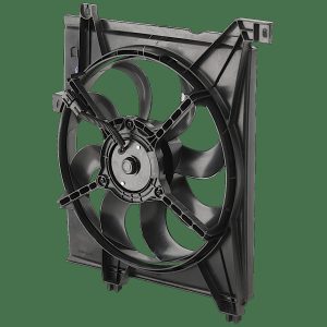 Radiator Fan Assembly For 2005-09 Kia Spectra Driver Side Male Connector Shroud