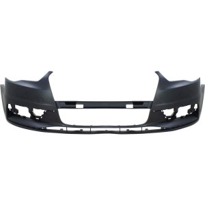 Front Bumper Cover For 2015-16 Audi A3 w/o S-Line Package Primed Ready To Paint