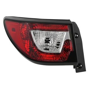 Tail Light Brake Lamp For 2013-17 Chevrolet Traverse Driver Side Outer Red Clear