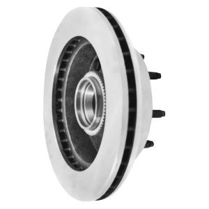 Front Brake Rotor Hub Assembly For 1999-03 Dodge Ram 3500 Van 8 Lug Holes Vented