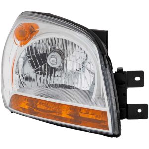 Headlight For 2005-2010 Kia Sportage Passenger Side Halogen With Clear Lens-CAPA