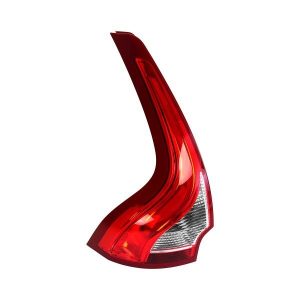 Tail Light Brake Lamp For 2010-2015 Volvo XC60 Left Side Red Clear Lens Chrome