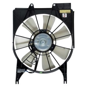 AC Condenser Fan Assembly For 2007-2010 Acura RDX SUV 4 Door With Shroud 7 Blade