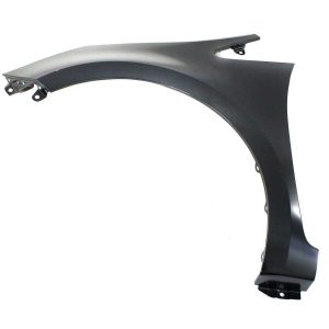 Fender For 2012-2017 Kia Rio Driver Side Steel Primed Without Molding Holes-CAPA