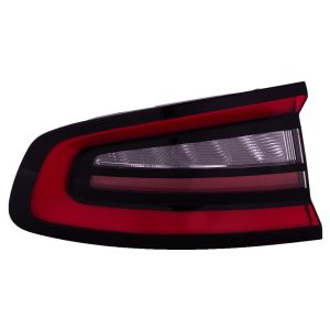 Tail Light Brake Lamp For 2015-2023 Dodge Charger Driver Side Red Clear Lens