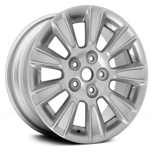 Wheel For 2011-2013 Buick Lacrosse 17x7 Alloy 9 I Spoke Painted Silver 5-120mm