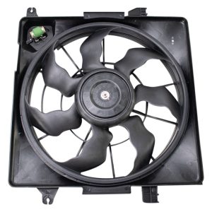 Radiator Fan Assembly For 2011-2016 Kia Sportage 2.0L L4 Turbocharged 7 Blade