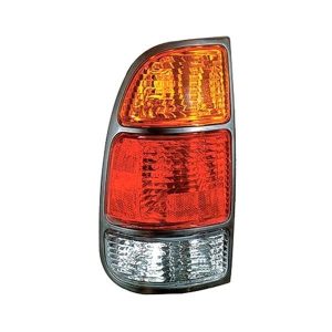 Tail Light Brake Lamp For 00-06 Toyota Tundra Driver Side Chrome Housing - CAPA