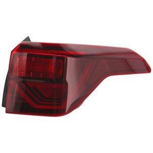 Tail Light Brake Lamp For 2023 Kia Seltos Passenger Side Outer Red Lens With LED