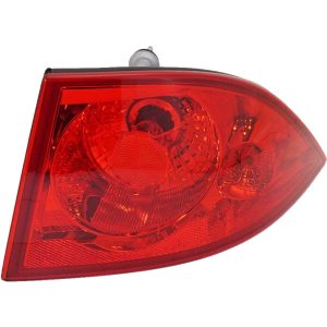 Tail Light Brake Lamp For 2006-11 Buick Lucerne Outer Right Side Red Lens -CAPA