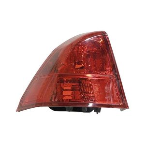 Tail Light Brake Lamp For 03-05 Honda Civic Driver Side Outer Red Lens - CAPA