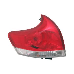Tail Light Brake Lamp For 09-12 Toyota Venza Left Outer Chrome Housing - CAPA