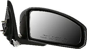 For 03-07 IN G35 COUPE POWER MIRROR PAINT TO MATCH BLACK W/O HEAT RH