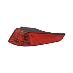 Tail Light Brake Lamp For 12-13 Kia Optima Passenger Outer Chrome Housing - CAPA