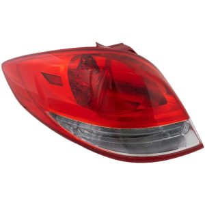 Tail Light Brake Lamp For 2012-2017 Hyundai Veloster Driver Side Chrome Housing