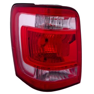 Tail Light Brake Lamp For 2008-2012 Ford Escape Left Driver Side Red Clear Lens