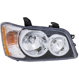 Headlight For 2001-2003 Toyota Highlander Right Side Black Housing Halogen- CAPA
