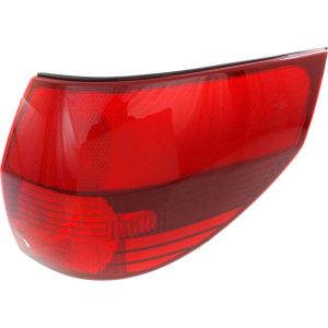Tail Light Brake Lamp For 2004-2005 Toyota Sienna Right Side Outer Black Chrome