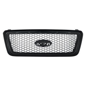 New Grille For 2004-2006 Ford F-150 XLT Paintable Shell with Honeycomb Insert