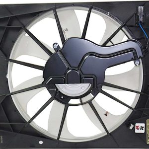 AC Condenser Fan Assembly For 2023 Honda Odyssey 3.5L V6 Passenger Side 7 Blade