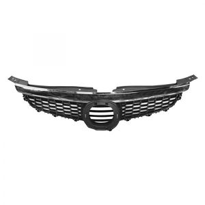 New Grille For 2007-09 Mazda CX9 Front Upper With Chrome Molding Made of Plastic
