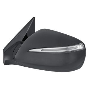 Driver Side View Mirror Power Heated Fits 13-16 SANTA FE 335274