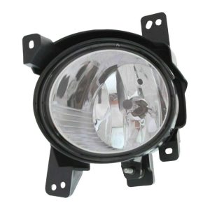 Fog Light Front Lamp For 10-12 Hyundai Santa Fe Left Side With Clear Lens -CAPA