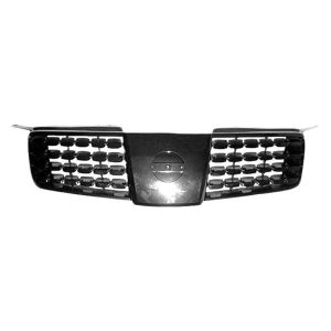 Grille For 2004-2006 Nissan Maxima Chrome Shell Insert Plastic Without Emblem