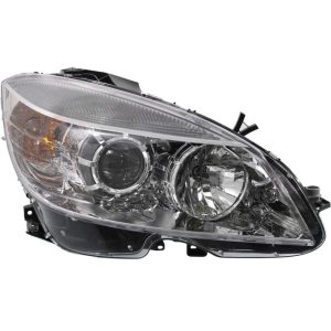 For C-CLASS 08-11 HEAD LAMP RH, Assembly, Halogen - CAPA