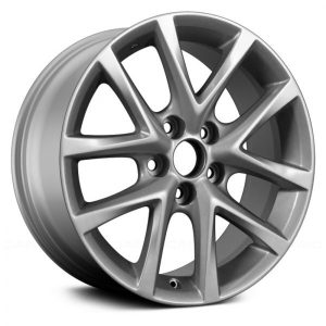 Wheel For 2011-13 Lexus IS 17x8 Alloy 5 V Spoke Bright Silver Metallic 5-114.3mm