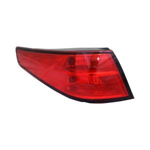 Tail Light Brake Lamp For 2014-2015 Kia Optima Left Side Outer Halogen Red Lens