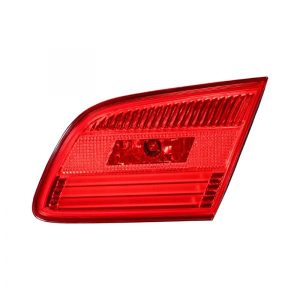 Tail Light Brake Lamp For 2007-09 BMW 335i Passenger Side Inner Chrome Red Lens