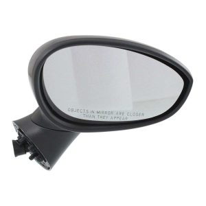 Mirror For 2012-2018 Fiat 500 Right Side Power Heated Manual Folding Paintable
