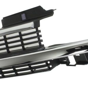 Grille For 1998-1999 Chevrolet S10 Blazer Horizontal Bar Integral Chrome Molding