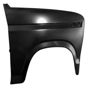 Fender For 1980-1986 Ford Bronco Front Right Passenger Side Black Made Of Steel