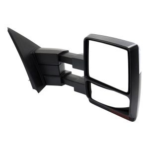 Mirror For 2008-14 Ford F-150 Passenger Side Power Heated Manual Folding Chrome