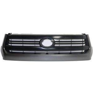 Grille For 2014-17 Toyota Tundra Upper With Painted Black Shell Insert Bar Style