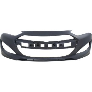 Front Bumper Cover For 2013-16 Hyundai Genesis Coupe Primed With Fog Light Holes