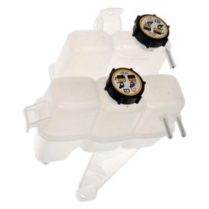 New Engine Coolant Reservoir For 2005-2012 Ford Escape Front White With Cap