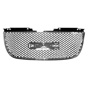 New Grille For 07-09 GMC Yukon XL 1500 Upper Chrome Shell and Insert w/o Emblem