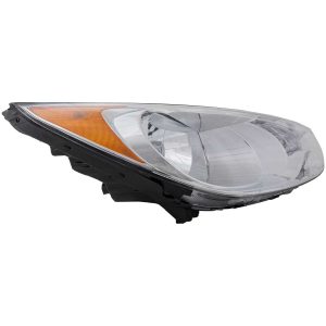 Headlight For 2010-2014 Hyundai Tucson Passenger Side Halogen Clear Lens - CAPA