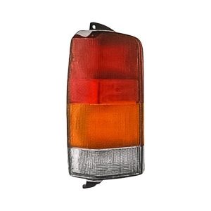Tail Light Brake Lamp For 1997-01 Jeep Cherokee Driver Side Red Amber Lens -CAPA