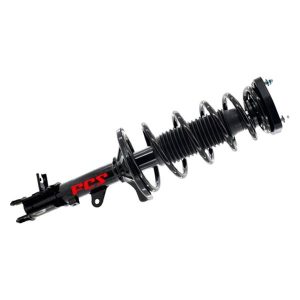 For 2007-2009 Kia Spectra, Rear LH Suspension Strut and Coil Spring Assembly